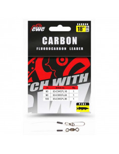CWC Carbon Leader, 24 90lb...