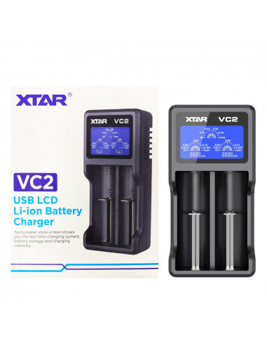Xtar VC2 Li-Ion Batteriladdare