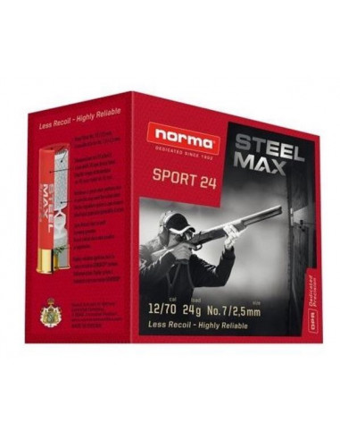 Norma Steel Max Sport 24g - 12/70