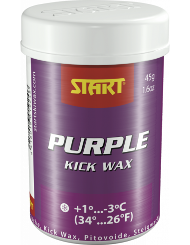Start Kick Wax Purple 45g, +1°/-3°C