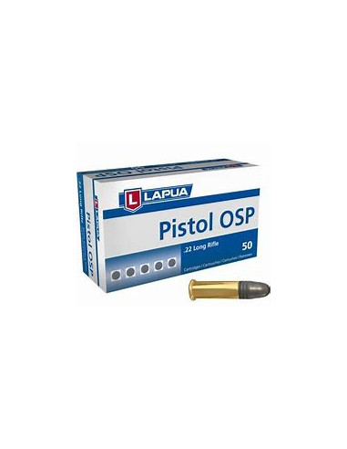 Lapua Pistol OSP 22LR 40grs LRN - 50-pack
