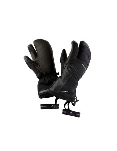 Thermi-Ic Power Lobster Gloves 3+1 - Black