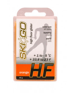 SkiGo HF Orange Glider 45g