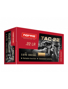 Norma Tac 22LR 2,6g - 50-pack